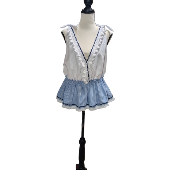 Free the Roses Tops - NWT Cotton blend sleeveless top set, Free the Roses